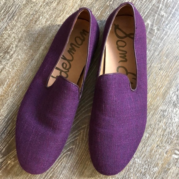 Sam Edelman Other - Sam Edelman Purple Bryan Casual Loafer 12M